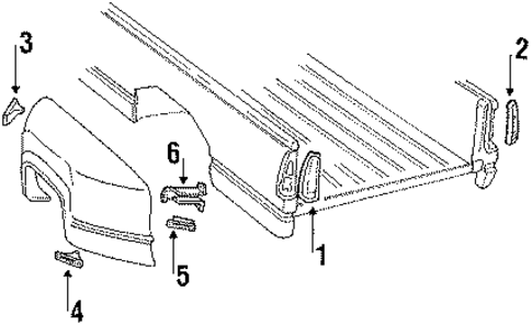 C2500 Pickup COMBINATION LAMPS