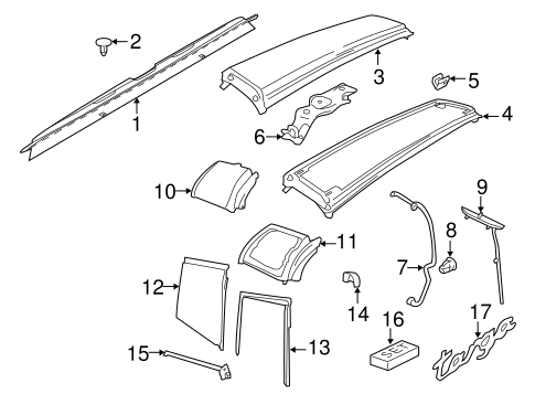 911 EXTERIOR TRIM - ROOF