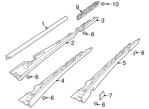 9-3 EXTERIOR TRIM - PILLARS 2