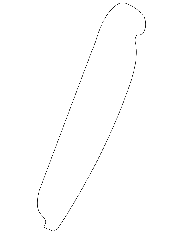 39806651 Деталь OUTER COVER, LEFT