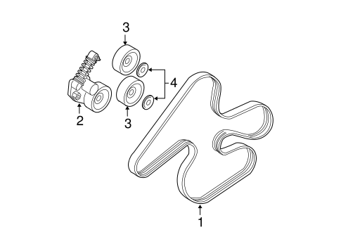 XC90 BELTS & PULLEYS