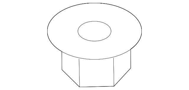 -W710771-S442 HINGE NUT, LEFT