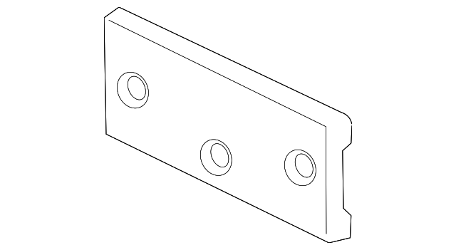 C2P6431 LICENSE BRACKET
