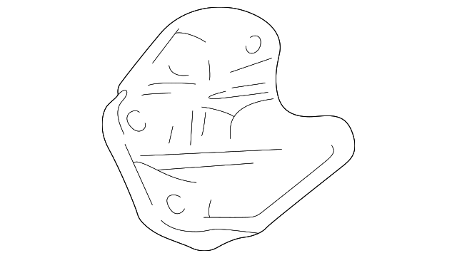 24575222 Деталь TRANS MOUNT BRKT