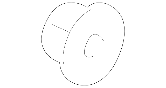-W790242-S900 Деталь FT SEAT AIR BAG NUT, LEFT