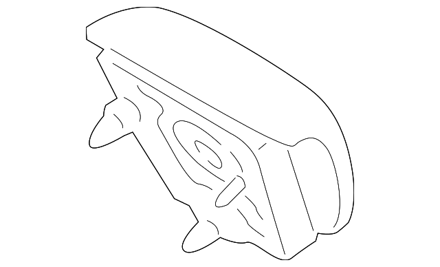 BE8Z-54043B13-AA Деталь DRIVER AIR BAG