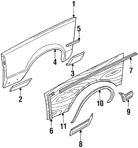 Bonneville EXTERIOR MOLDINGS