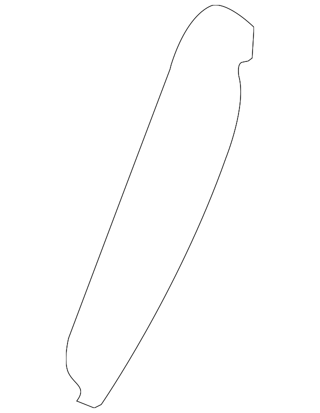 39809540 Деталь OUTER COVER, LEFT
