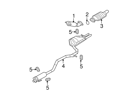 Fusion EXHAUST COMPONENTS