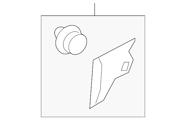 CK4Z-6129397-DB Деталь SIDE MOLDING, LEFT