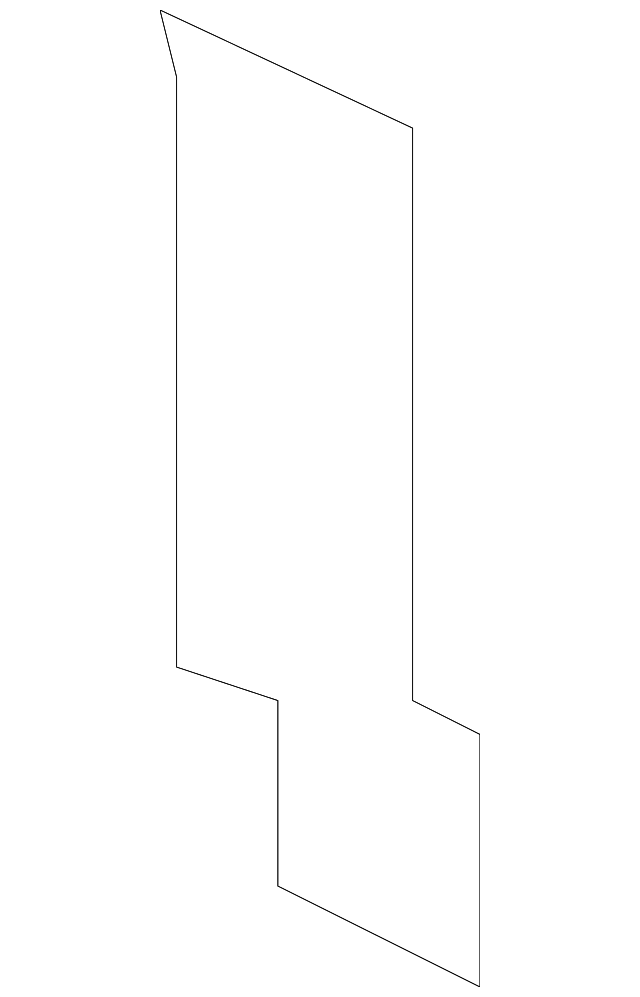 15853152 Деталь CENTER BRACKET SEAL