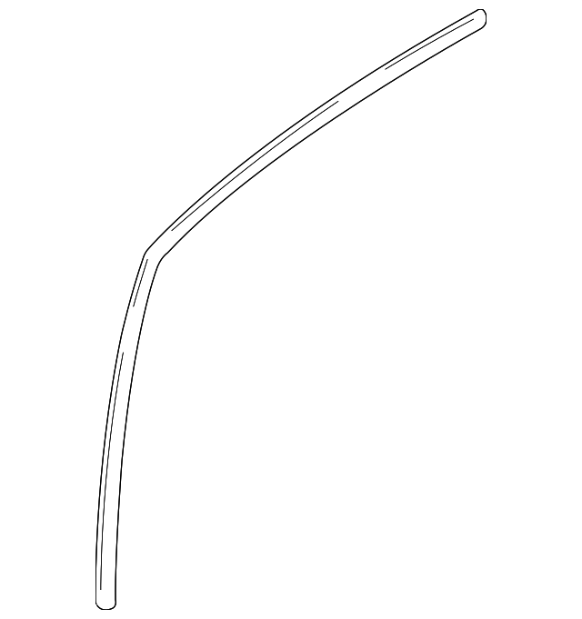 4699724 Деталь WEATHERSTRIP, RIGHT
