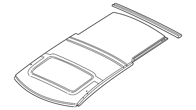 5073549 Деталь ROOF PANEL