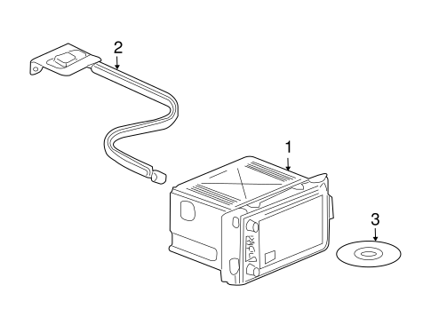 H3 NAVIGATION SYSTEM COMPONENTS