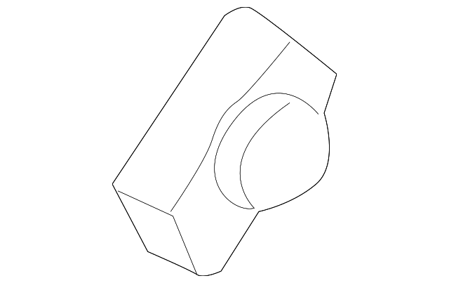 30844373 SUPPORT STRUT BRACKET, LEFT