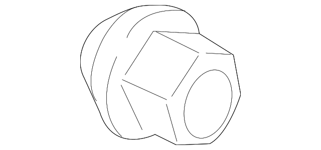 DT1Z-1012-A WHEEL NUT