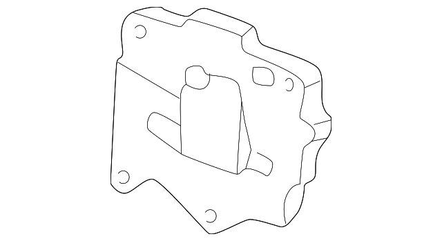 3W4Z-17K796-BA Деталь IMPACT BAR REINFORCEMENT, LEFT