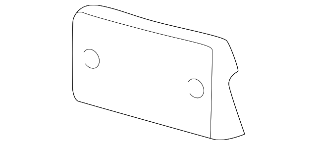 1W6Z-17A385-AA Деталь LICENSE BRACKET