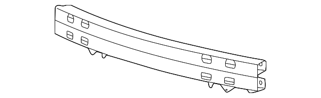 1W6Z-17757-AA Деталь IMPACT BAR