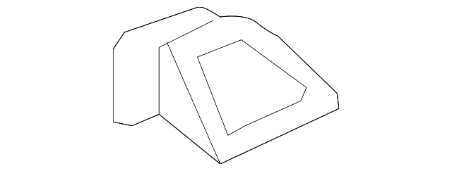 25910439 AIR DEFLECTOR, LEFT
