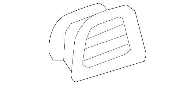 20988217 AIR DEFLECTOR, RIGHT