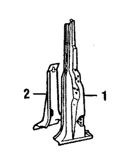 XJ6 CENTER PILLAR