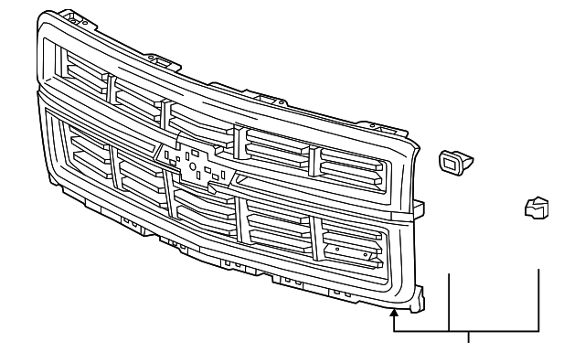 23259621 Деталь GRILLE