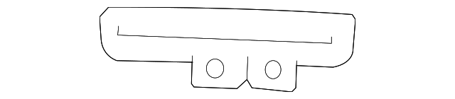 15827960 Деталь BEZEL, LEFT