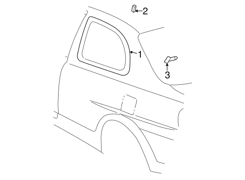 BODY/GLASS & HARDWARE for 2003 Toyota Echo #1