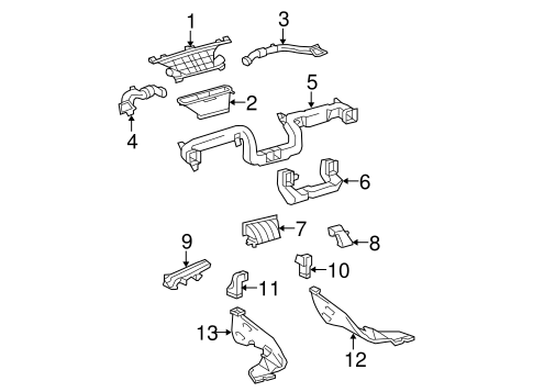 BODY/DUCTS for 2007 Toyota Tundra #1