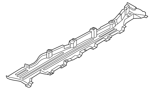 LR058564 Деталь UNDERBODY SHIELD, LEFT