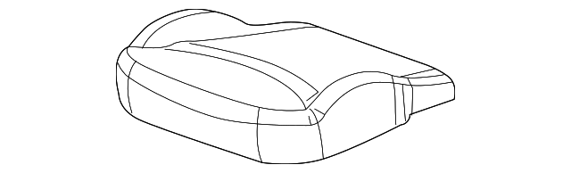 22719834 Деталь SEAT CUSHION PAD, RIGHT