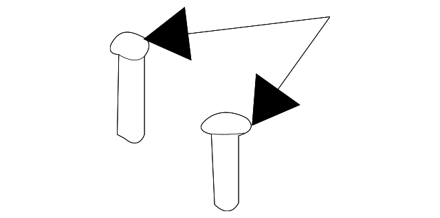 22724384 Деталь HEADREST GUIDE, RIGHT