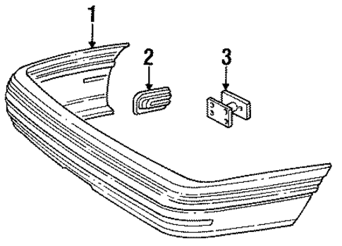 Taurus BUMPER & COMPONENTS - REAR