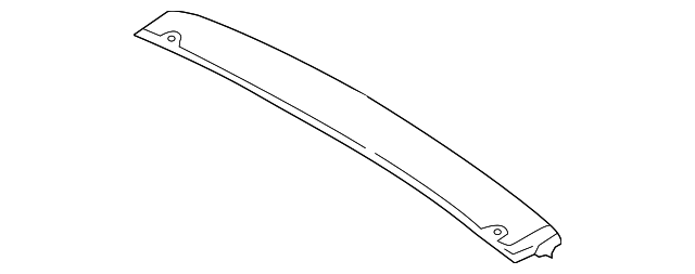 BK3Z-6150202-A Деталь REAR ROOF PNL