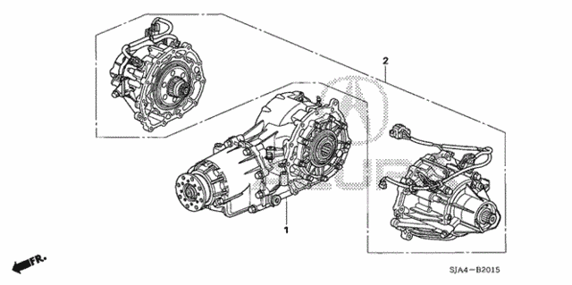 Rear Differential (Service) for 2006 Acura RL #0