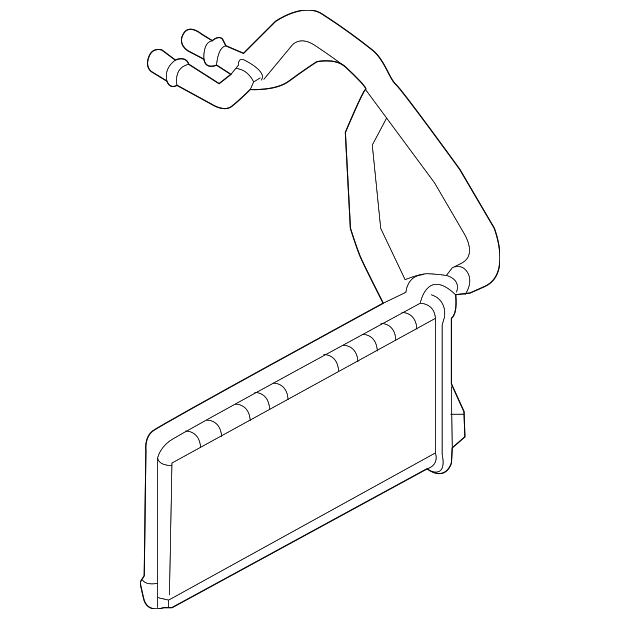 LR036364 Деталь HEATER CORE