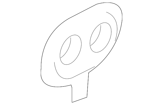 LR035868 Деталь AC & HEATER ASSY GROMMET, RIGHT
