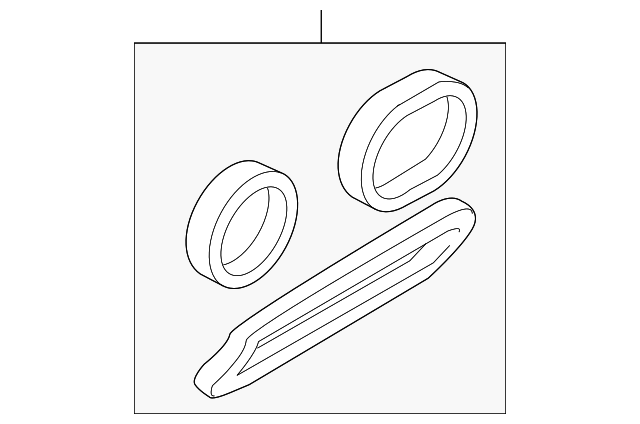 LR046950 Деталь AC & HEATER ASSY SEAL KIT