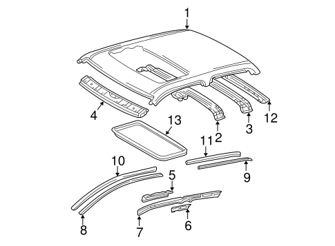 BODY/ROOF & COMPONENTS for 2002 Toyota Tacoma #4