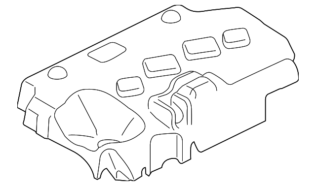 CK4Z-9K540-C Деталь ENGINE COVER