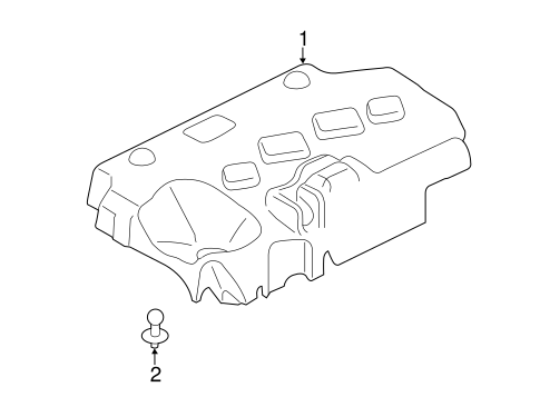 Transit-350 ENGINE APPEARANCE COVER