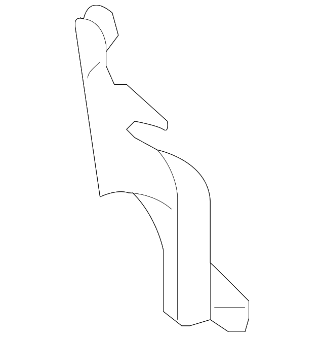 32007423 Деталь INNER PILLAR, LEFT