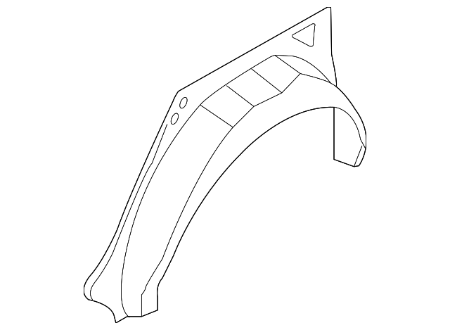32007425 Деталь OUTER WHEELHOUSE, LEFT