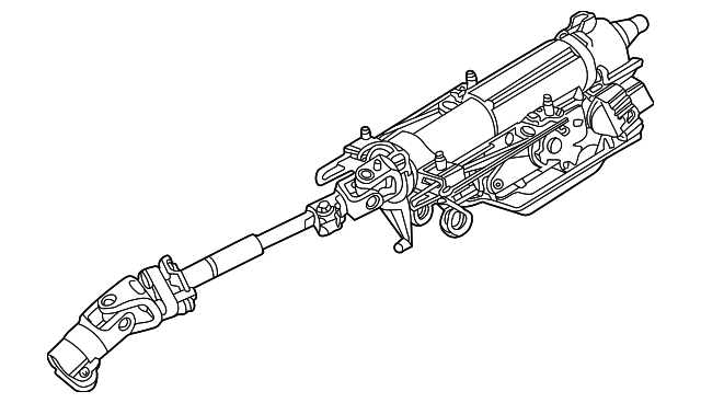 C2S22372 Деталь STEERING COLUMN