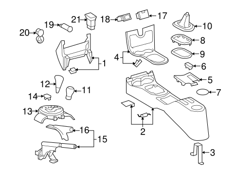 BODY/CONSOLE for 2013 Scion xD #1