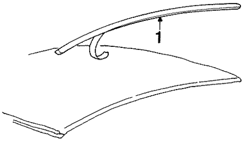 Sable EXTERIOR TRIM - ROOF