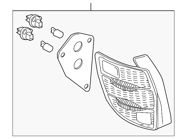88969947 Деталь TAIL LAMP ASSY, RIGHT