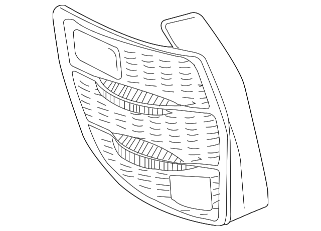 88972564 Деталь LENS & HOUSING, RIGHT