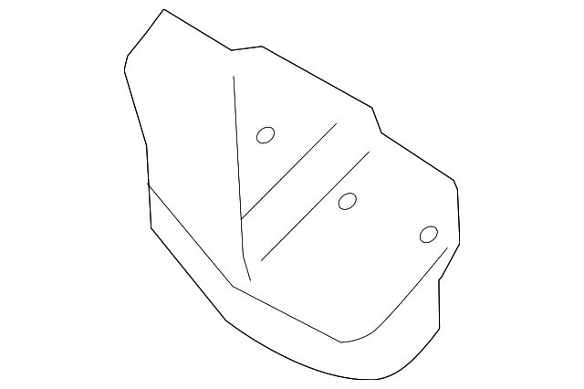 8S4Z-3530-AE LOWER SHROUD